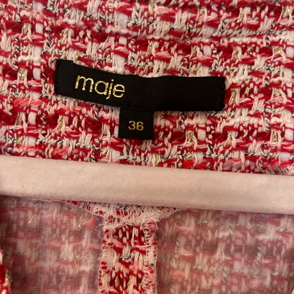 Maje Renetia Tweed Mini Dress - Picture 6 of 11